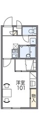 レオパレスＴＩＡ　IIの物件間取画像